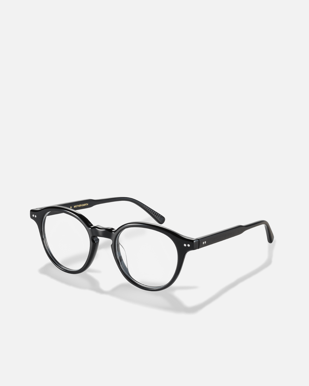 KIWI Bio-Acetate Round Frame Sunglasses for Men & Women | Black | Sunnies Collection | OLLU