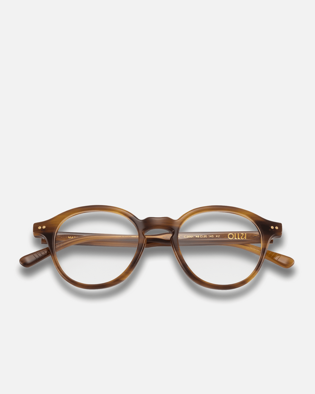KIWI Bio-Acetate Round Frame Sunglasses for Men & Women | Earth | Sunnies Collection | OLLU