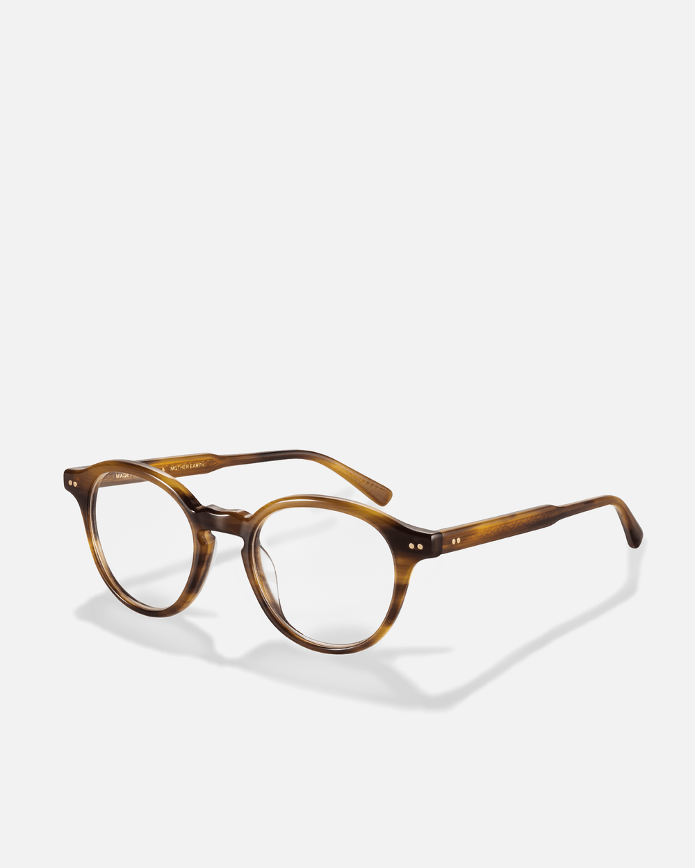 KIWI Bio-Acetate Round Frame Sunglasses for Men & Women | Earth | Sunnies Collection | OLLU