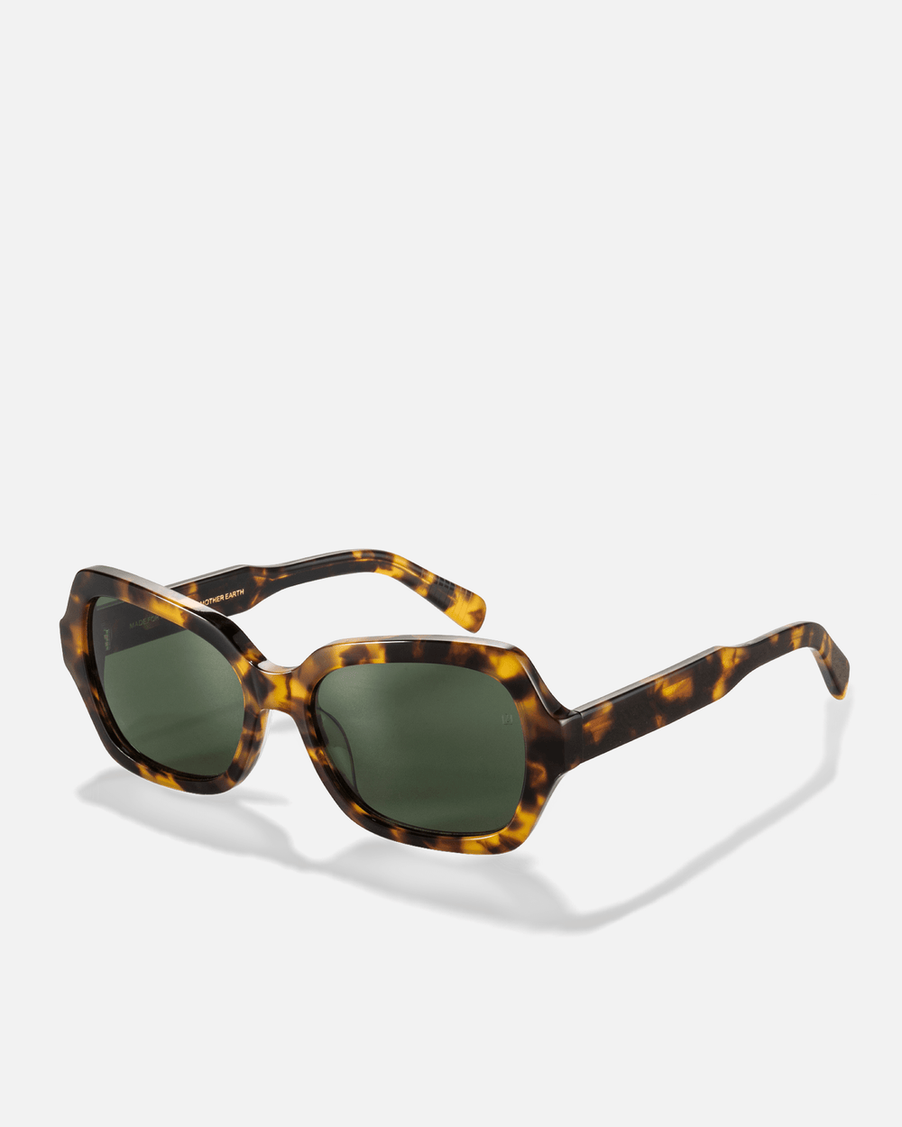 ANANAS Bio-Acetate  Oval Sunglasses for Men & Women | Honey Speckle (Havana)| Sunnies Collection | OLLU