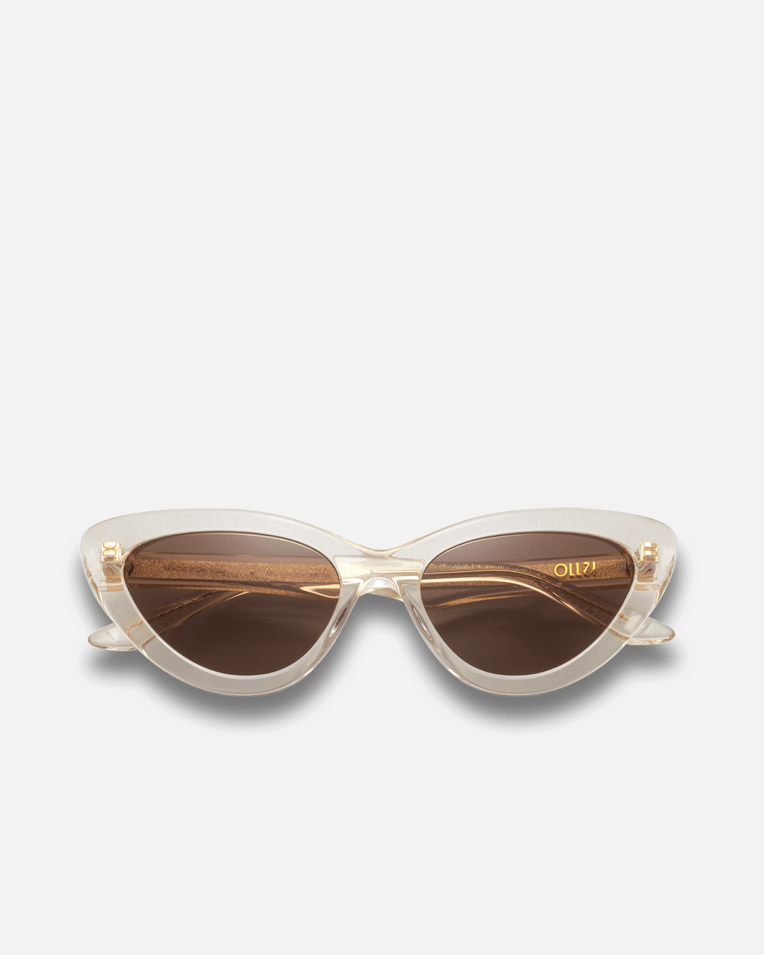 NONI Bio-Acetate Cat Eye Sunglasses for Men & Women | Champagne | Sunnies Collection | OLLU
