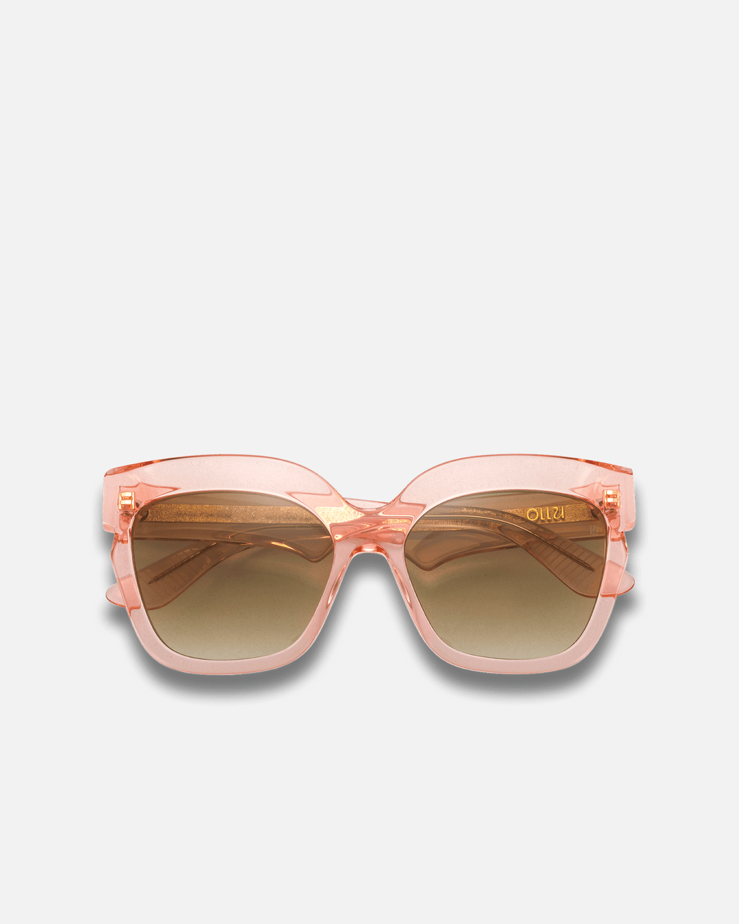 PAPAYA Bio-Acetate Oversized Sunglasses for Men & Women | Blush (Pink) | Sunnies Collection | OLLU